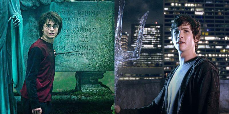 harry e percy armas mágicas literatura fantástica
